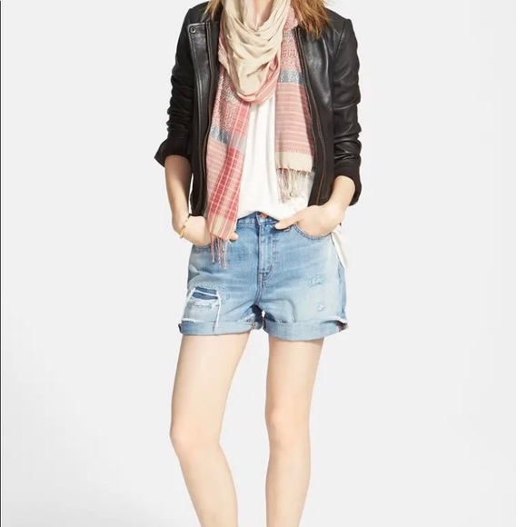 Madewell ‘Metropolis’ Collarless Leather Jacket - Picture 4 of 16